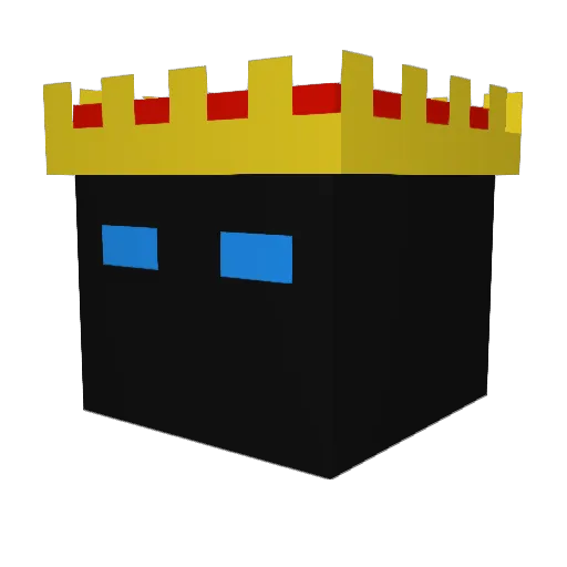 Kingdom_44 Minecraft avatar head, 3D render