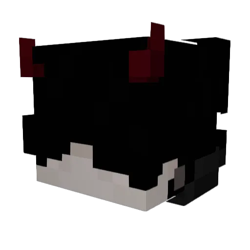 Kingdrako67 Minecraft avatar head, 3D render
