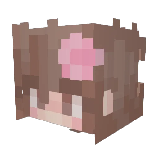Kingerthegreat1 Minecraft avatar head, 3D render
