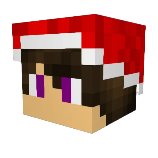 Kingg_g Minecraft avatar head, 3D render