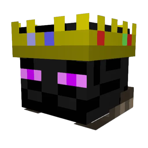 Kinghu6 Minecraft avatar head, 3D render