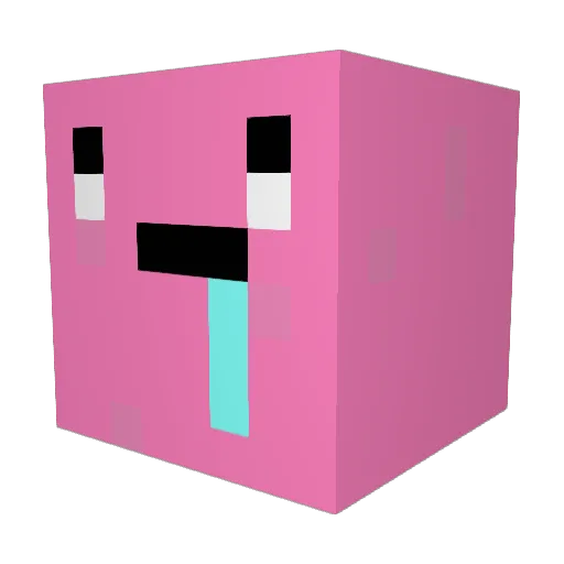 Kingirv8 Minecraft avatar head, 3D render