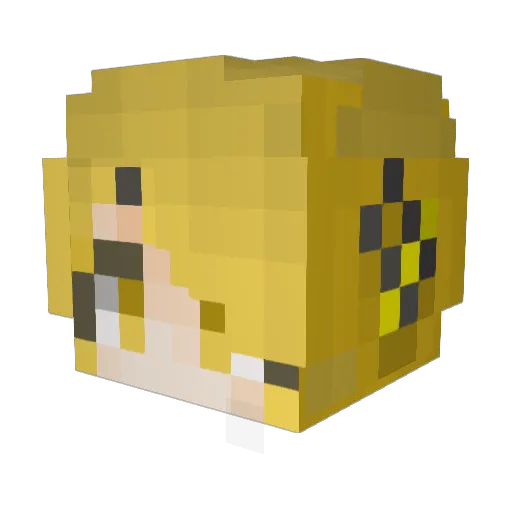 Kingkyle0614 Minecraft avatar head, 3D render