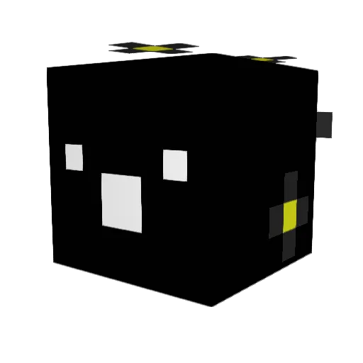 KinglyMinecon Minecraft avatar head, 3D render