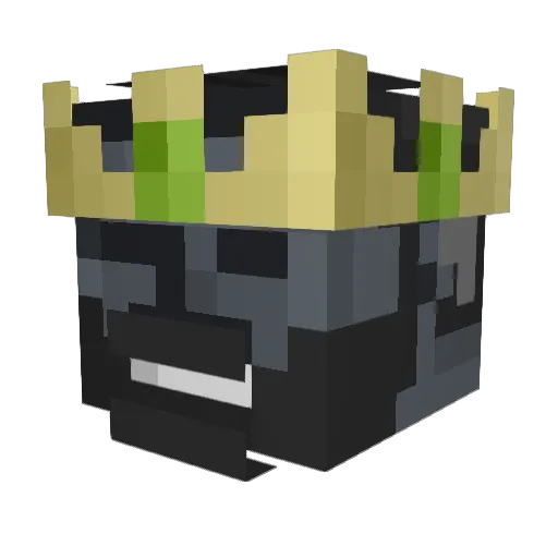 Kingminecraft83 Minecraft avatar head, 3D render