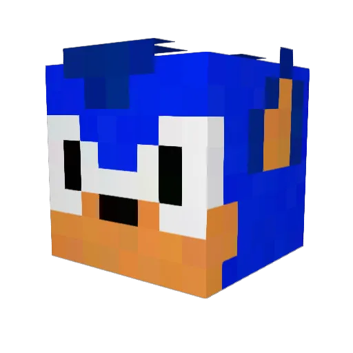 KingofDefeat04 Minecraft avatar head, 3D render