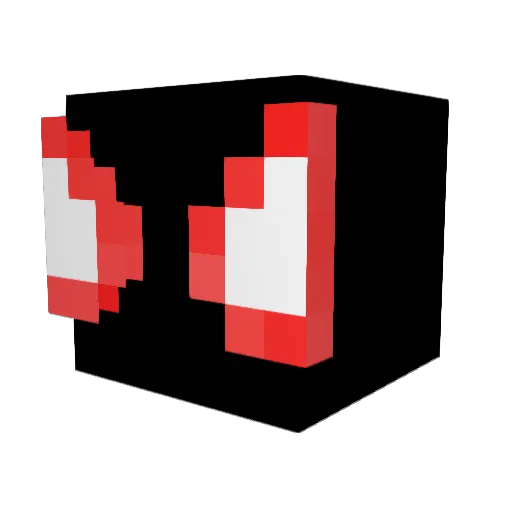 KingoftheCring3 Minecraft avatar head, 3D render