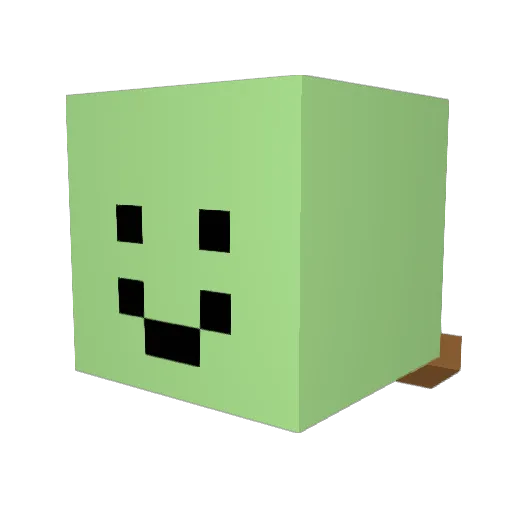 KingpannyThe1st Minecraft avatar head, 3D render