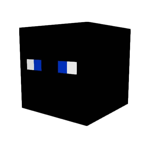 KingplayerP Minecraft avatar head, 3D render