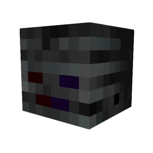 Kings012 Minecraft avatar head, 3D render