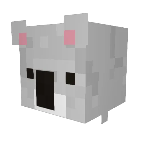 KingsNiever Minecraft avatar head, 3D render