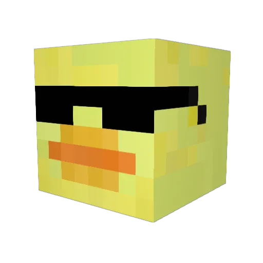 KingsPlace23 Minecraft avatar head, 3D render