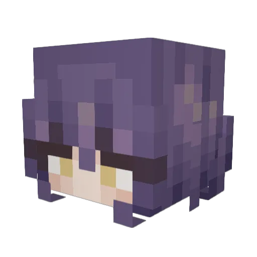 Kingston202522 Minecraft avatar head, 3D render
