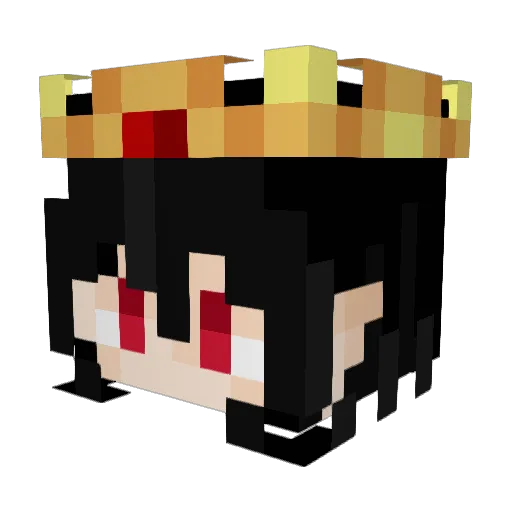 Kingston_22 Minecraft avatar head, 3D render