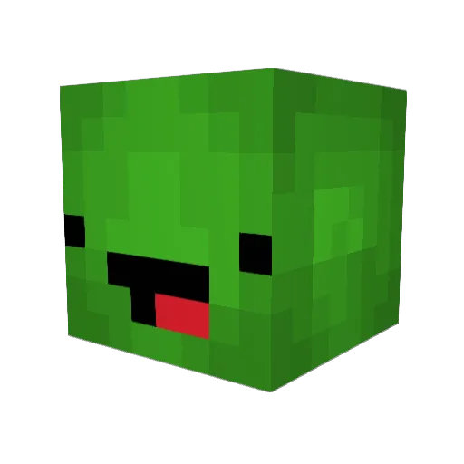 Kingturtle110 Minecraft avatar head, 3D render