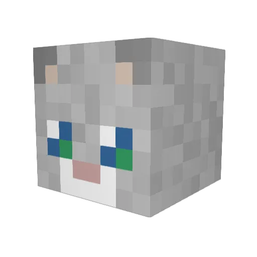KingzSlayerz1 Minecraft avatar head, 3D render