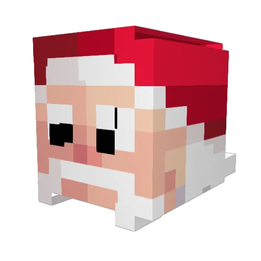 KinkyLthrDaddy69 Minecraft avatar head, 3D render
