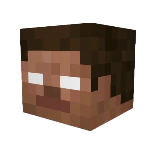 Kinya471 Minecraft avatar head, 3D render