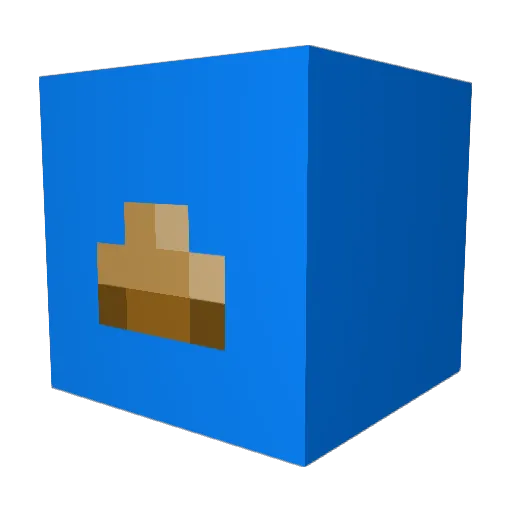 KioUwU_ Minecraft avatar head, 3D render