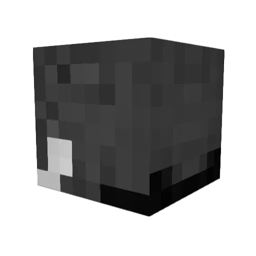 Kioven Minecraft avatar head, 3D render