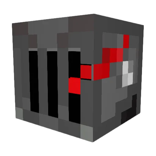 Kioxx18 Minecraft avatar head, 3D render