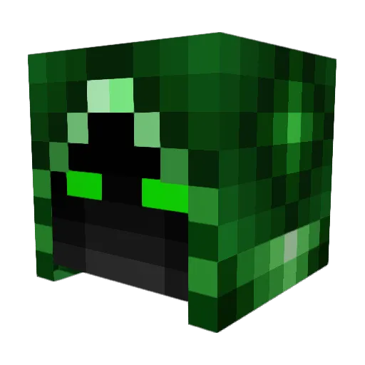 KipDaSkip Minecraft avatar head, 3D render