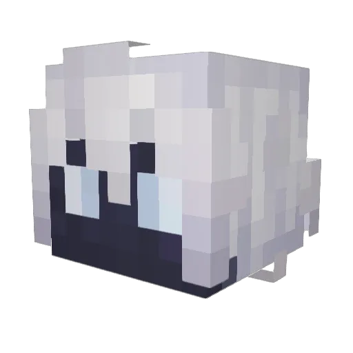 Kipch1k Minecraft avatar head, 3D render