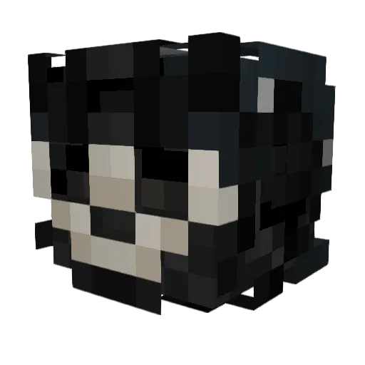 Kipenpower2 Minecraft avatar head, 3D render