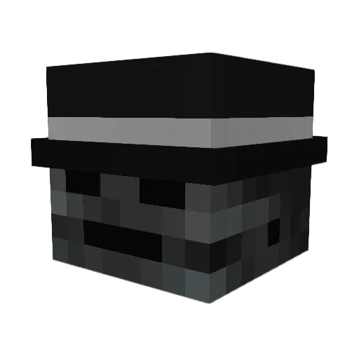 Kipsifoh Minecraft avatar head, 3D render