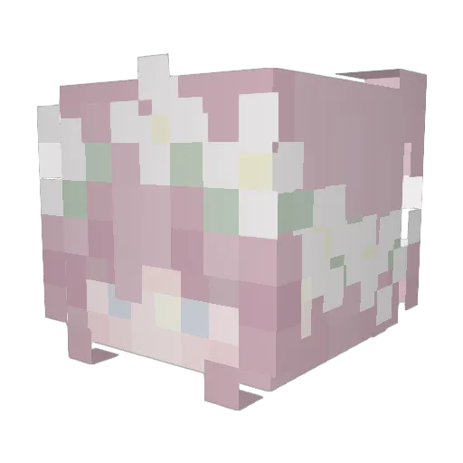 KirA_pr Minecraft avatar head, 3D render