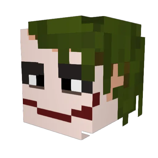 Kira5775 Minecraft avatar head, 3D render