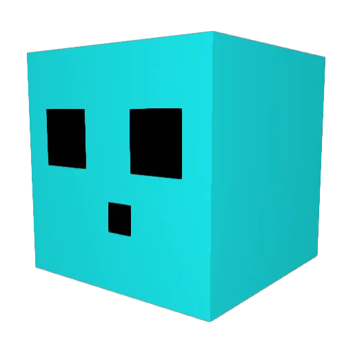 Kiraejji Minecraft avatar head, 3D render