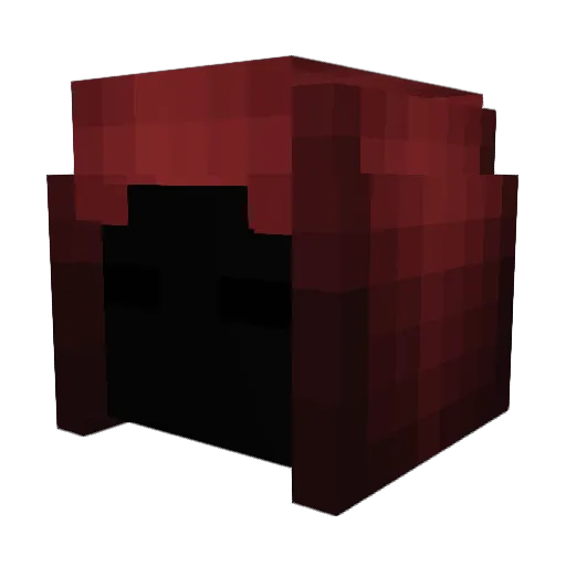 Kiragatu Minecraft avatar head, 3D render