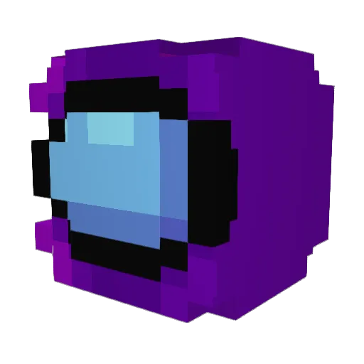 Kirai69 Minecraft avatar head, 3D render