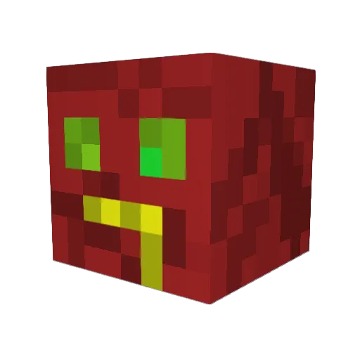 Kirazofor Minecraft avatar head, 3D render