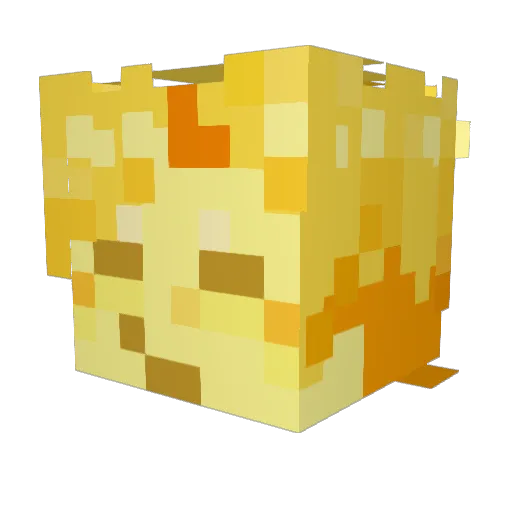 KirbDemon Minecraft avatar head, 3D render