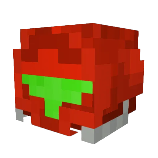 KirbyPaint Minecraft avatar head, 3D render
