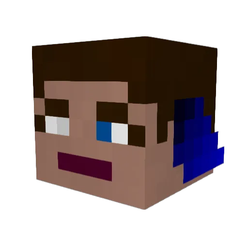 Kirchhoff42 Minecraft avatar head, 3D render