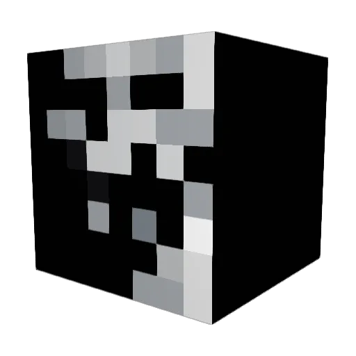 Kirekot Minecraft avatar head, 3D render