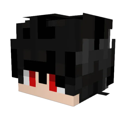 KireshMc Minecraft avatar head, 3D render
