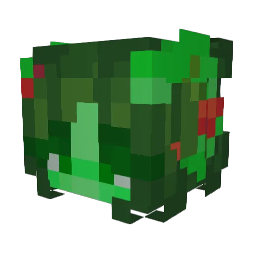 Kirgablof Minecraft avatar head, 3D render