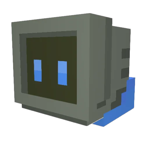 KirikaTansu Minecraft avatar head, 3D render