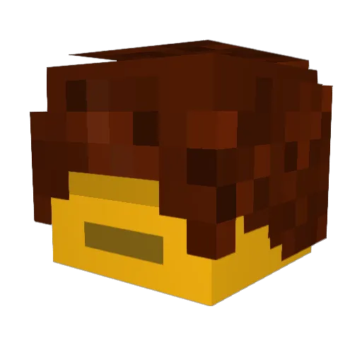 Kirilllenko Minecraft avatar head, 3D render
