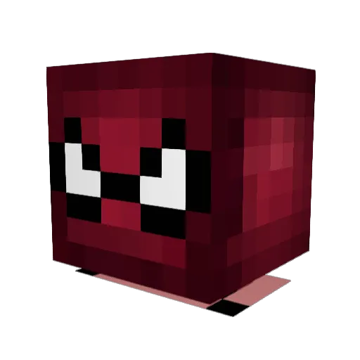 Kirito_22_ Minecraft avatar head, 3D render