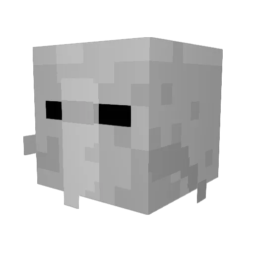 Kiritosaber99 Minecraft avatar head, 3D render