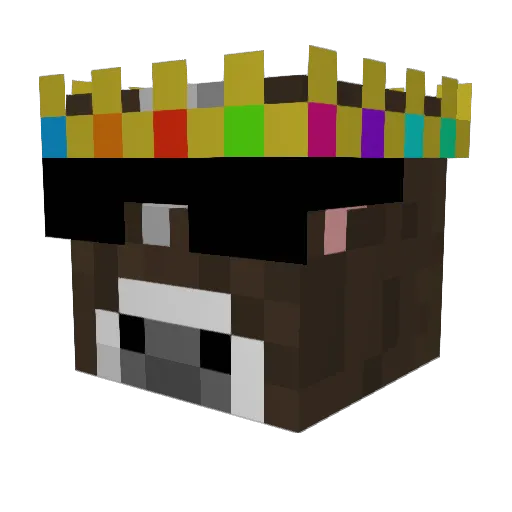 Kirkification_ Minecraft avatar head, 3D render