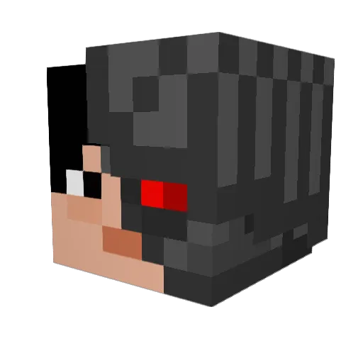 Kirov__ Minecraft avatar head, 3D render