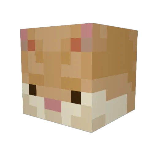 Kirs10__ Minecraft avatar head, 3D render