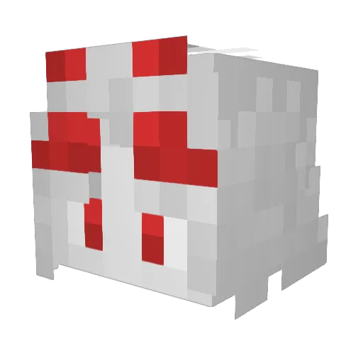 KisaraMoon Minecraft avatar head, 3D render