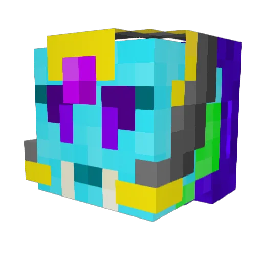 Kisel_Hjaerna Minecraft avatar head, 3D render